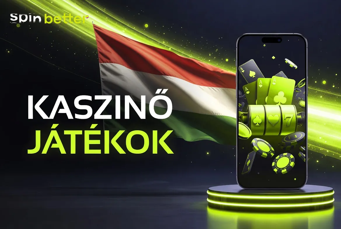 SpinBetter casino magyar nyelvű kezdőoldala forintos egyenleggel